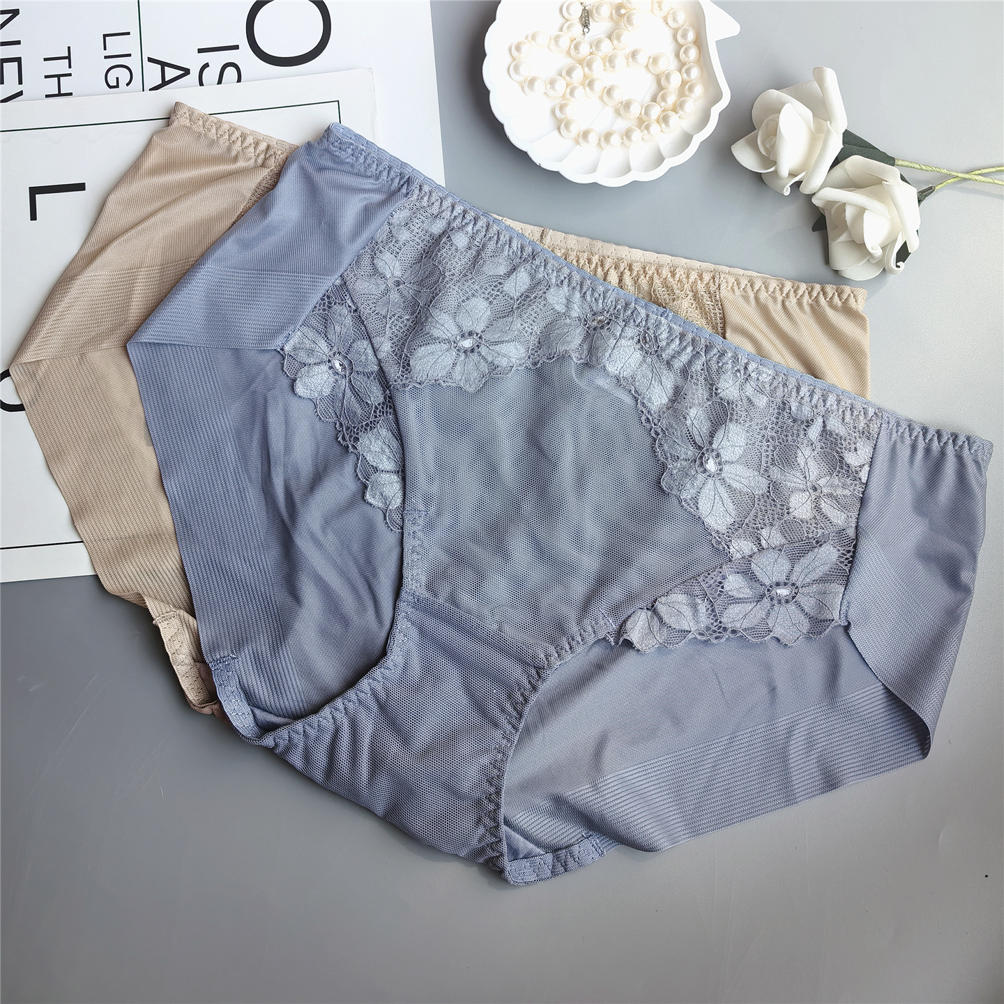 【拍5发6】外贸无痕速干女士内裤