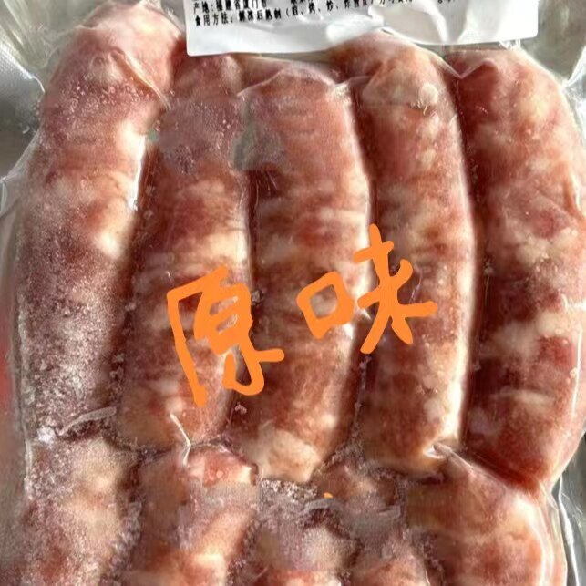 台湾台式香肠 原味/蒜味/高粱酒味/黑胡椒味 500g