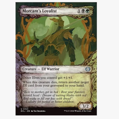 牌客窝 万智牌 茉坎特的忠兵 Morcant's Loyalist 银 多色 闪