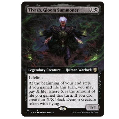 牌客窝  幽光召唤师提瓦什 Tivash, Gloom Summoner 金 黑