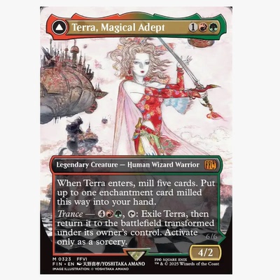 牌客窝 万智牌 魔导战士蒂娜 Terra, Magical Adept 秘稀 多色
