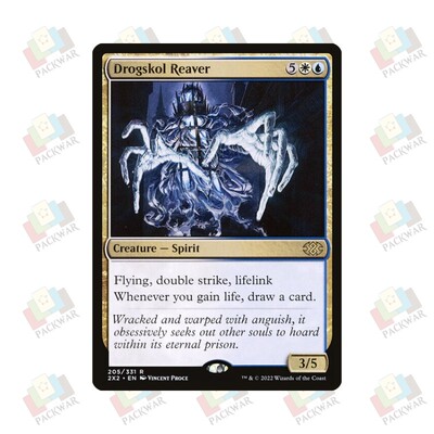 牌客窝 万智牌 卓兹克裂肢灵 Drogskol Reaver 金 多色 闪