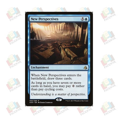 牌客窝 万智牌 全新观点 New Perspectives 金 蓝 闪