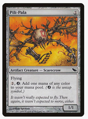 牌客窝 万智牌  劈哩啪拉 Pili-Pala 铁 神器 闪