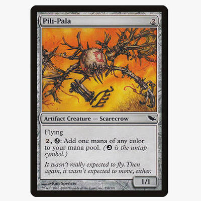 牌客窝 万智牌  劈哩啪拉 Pili-Pala 铁 神器 闪