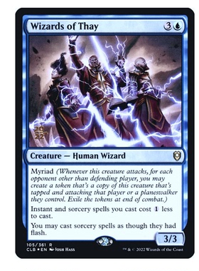 万智牌 Wizards of Thay 托雷的法师 金 蓝