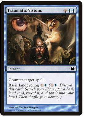 牌客窝 万智牌 创伤幻象 Traumatic Visions 铁 蓝