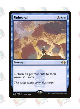牌客窝 万智牌 动荡 Upheaval 金 蓝 闪