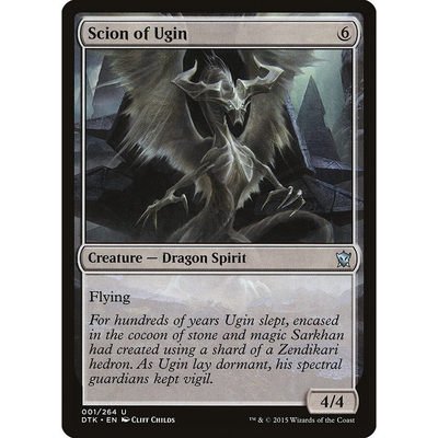 牌客窝 万智牌 乌金后裔 Scion of Ugin 银 无色