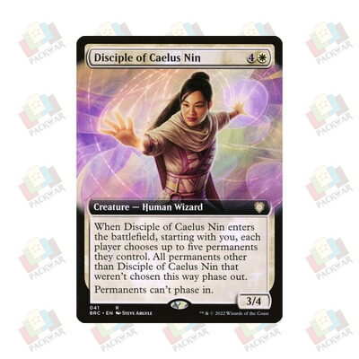 牌客窝 万智牌  凯路忍信徒 Disciple of Caelus Nin 金 白