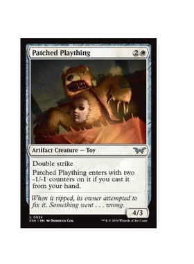 牌客窝 万智牌 补丁玩物 Patched Plaything 银 白 闪