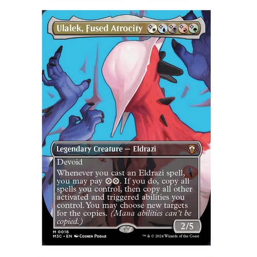 牌客窝万智牌  残暴合体钨拉雷 Ulalek, Fused Atrocity 秘稀 多