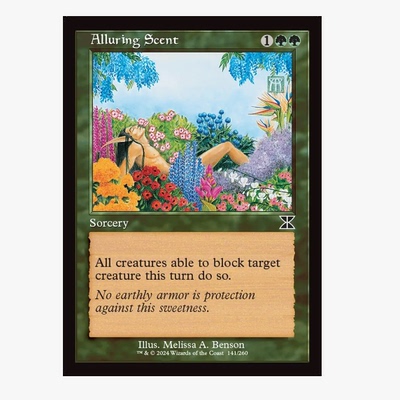 牌客窝 万智牌 诱惑气息 Alluring Scent 铁 绿