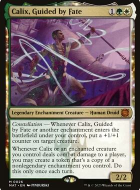 牌客窝 万智牌  命缚丝引凯利斯 Calix, Guided by Fate 秘稀 多