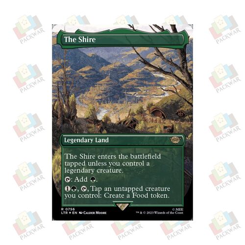 牌客窝 万智牌 夏尔 The Shire 金 地 闪