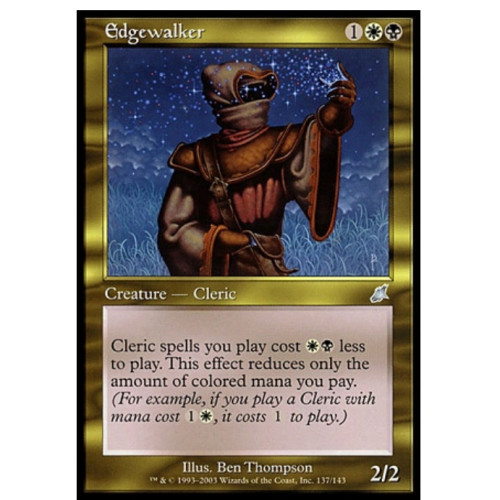 牌客窝 万智牌 逸界僧 Edgewalker 银 多