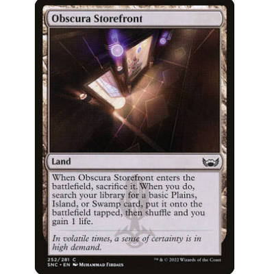 牌客窝 万智牌 秘闻帮店面 Obscura Storefront 铁 地