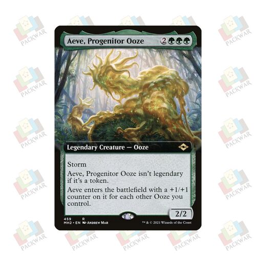 牌客窝 万智牌 流浆先祖艾夫 Aeve, Progenitor Ooze 金 绿 闪