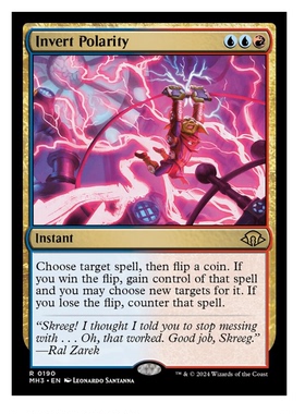 牌客窝 万智牌  极性反转 Invert Polarity 金 多色