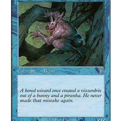 牌客窝 万智牌 威瑟垂克斯 Vizzerdrix 金 蓝