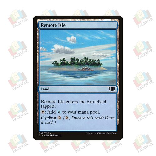 牌客窝 万智牌 离岛 Remote Isle 铁 地 闪