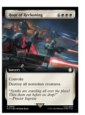 牌客窝 万智牌 报应时刻 Hour of Reckoning  金 白 闪