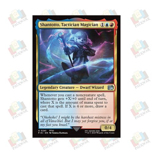万智牌 联邦军师香托托 Shantotto, Tactician Magician 银 多色