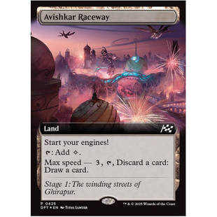 牌客窝 万智牌  阿维什卡赛道 Avishkar Raceway 铁 地 闪