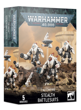 战锤 40k 钛帝国 Tau Empire XV25 Stealth Battlesuits