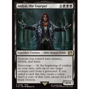 牌客窝 万智牌 篡位者亚丹 Ardyn, the Usurper 金 黑色