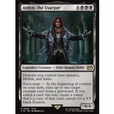牌客窝 万智牌  篡位者亚丹 Ardyn, the Usurper 金 黑