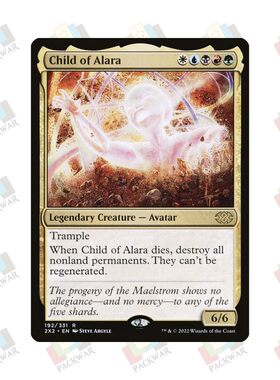 牌客窝 万智牌 阿拉若之子 Child of Alara 金 多色 闪