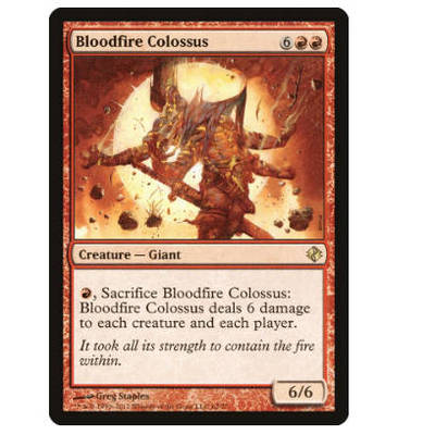 牌客窝 万智牌 血焰巨像 Bloodfire Colossus 金 红
