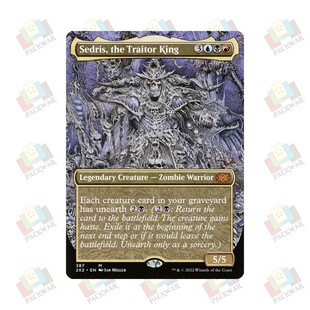 万智牌 叛徒之王塞基司 Sedris, the Traitor King 秘稀 多色 闪