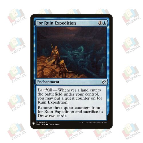 牌客窝 万智牌 艾瓯遗迹探险 Ior Ruin Expedition 铁 蓝 闪