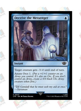 牌客窝 万智牌 欺骗信使 Deceive the Messenger 铁 蓝 闪