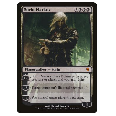 牌客窝 万智牌  索霖马可夫 Sorin Markov 秘稀 黑