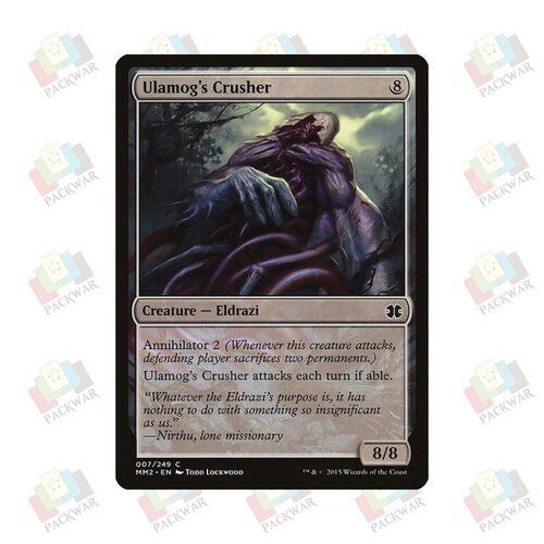 牌客窝 万智牌 钨拉莫猛击手 Ulamog's Crusher 铁 无色 闪