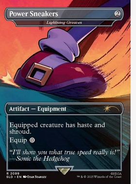 牌客窝 万智牌 迅雷护胫 Lightning Greaves 金 神器 闪