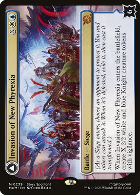 万智牌 进军新非瑞克西亚 Invasion of New Phyrexia 金 多色
