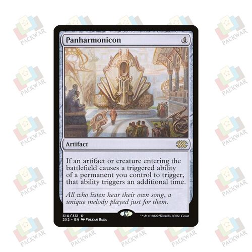 牌客窝 万智牌 万和琴  Panharmonicon  金 神器 闪