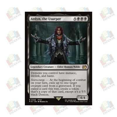 牌客窝 万智牌  篡位者亚丹 Ardyn, the Usurper 金 黑