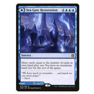 牌客窝 万智牌 重建海户 Sea Gate Restoration 秘稀 蓝 闪