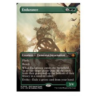 牌客窝 万智牌 坚忍 Endurance  秘稀 绿 闪