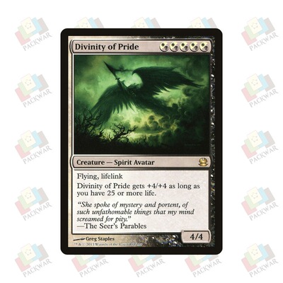 牌客窝 万智牌  傲扬女神 Divinity of Pride 金 多色