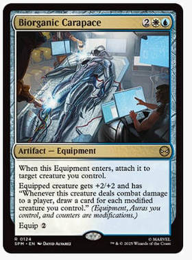 牌客窝 万智牌 生机甲壳 Biorganic Carapace 金 多色 闪