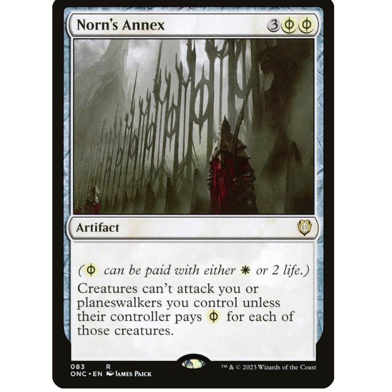 牌客窝 万智牌  艾蕾侬别馆  Norn's Annex  金 白