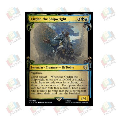 牌客窝 万智牌 造船者奇尔丹 Círdan the Shipwright 金 多色 闪