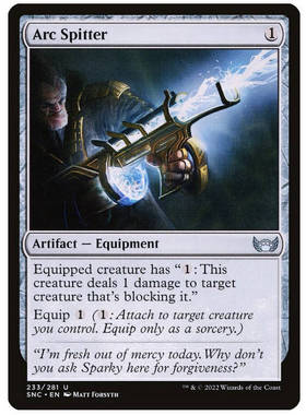 牌客窝 万智牌 电弧喷灯 Arc Spitter 银 神器 闪