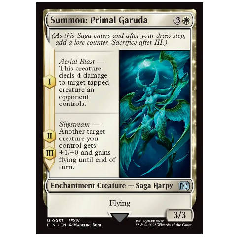 牌客窝 万智牌 召唤：蛮神迦楼罗  Summon: Primal Garuda 银 白